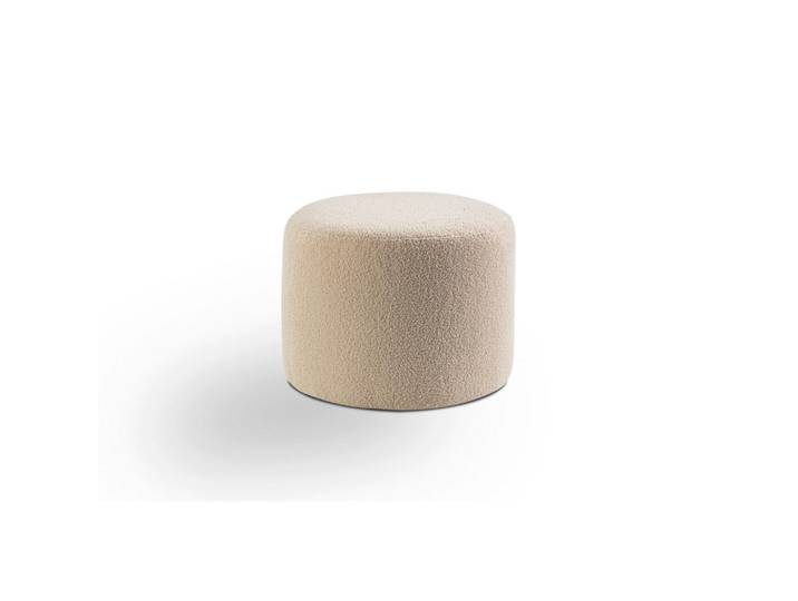 Mid.you Hocker Kolo, Beige, Kunststoff, zylindrisch, 51x41x51 cm, Made in EU, FSC Mix, Wohnzimmer, Hocker, Sitzhocker