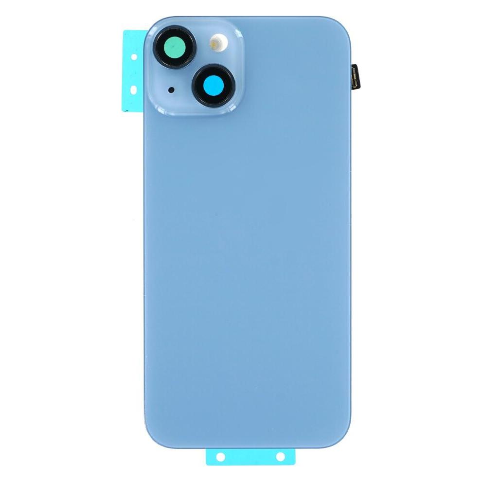 OEM Rückglas + Camera Lens + Metallplatte + MagSafe + Wireless Charger Chip + Blitzlicht für iPhone 14 p (Apple iPhone 14 Plus) (58837385)