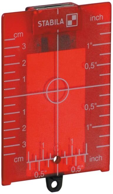 Cible STABILA ZP, rouge (16877)