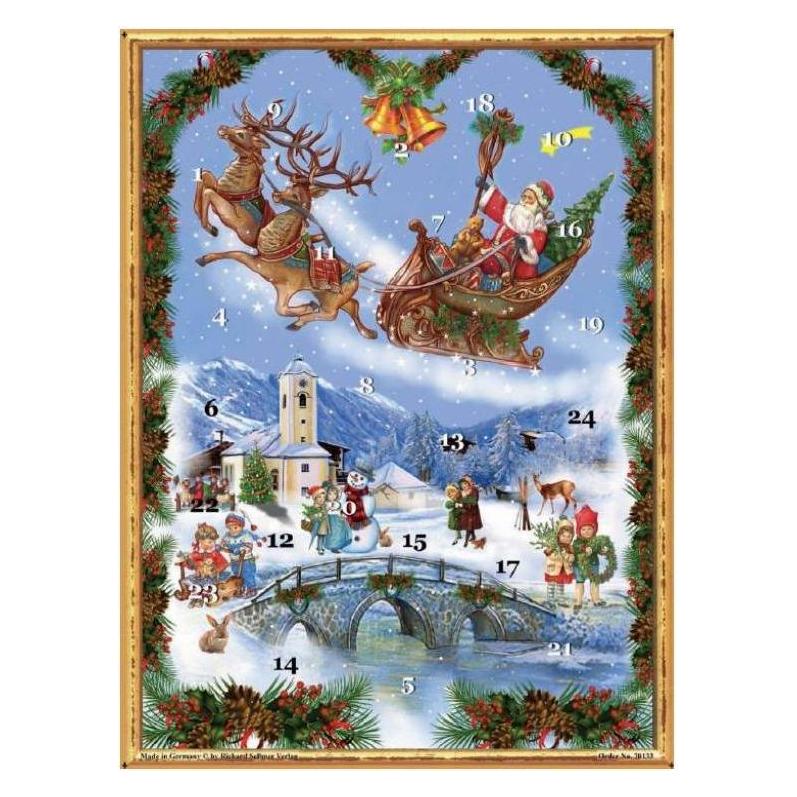 Sellmer Nikolaus im Schlitten (70133)
