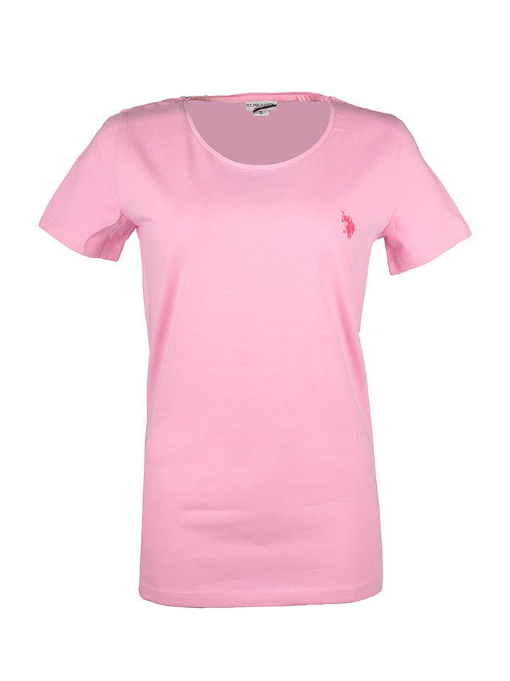 U.S. Polo Assn. Shirt in Rosa - L