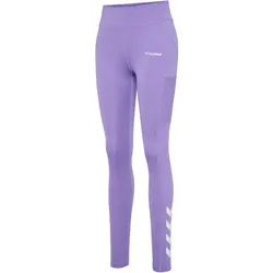 hummel hmlMT CHIPO Mid Waist Tights Damen paisley purple XS
