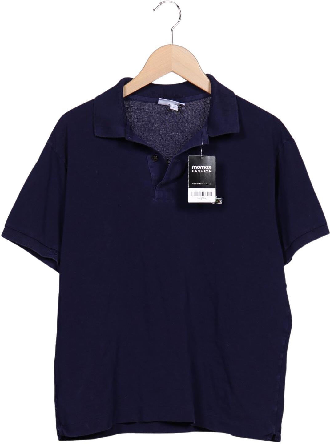 Lacoste Herren Poloshirt, Marineblau, Gr. L (Lacoste 5), Baumwolle - Second Hand