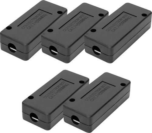 Digitus RJ45 Netzwerk Adapter CAT 7 Schwarz