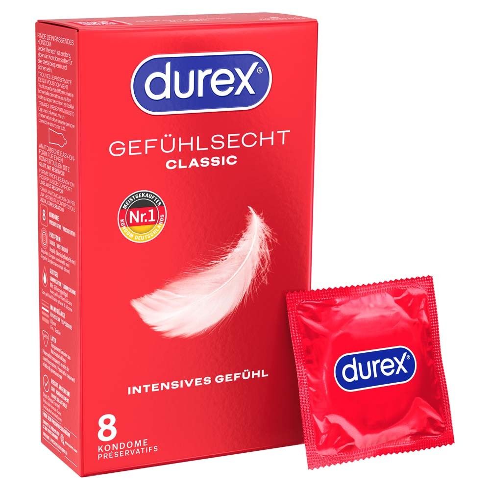 Durex Gefühlsecht Kondome 8 St