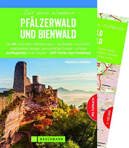 Matthias Wittber - Wanderführer Pfälzerwald mit Bienwald: Die 40 schönsten Touren zum Wandern rund um Bad Dürkheim, Neustadt an der Weinstraße, Falkenburg und Burg ... und GPS-Daten zum Download (Zeit zum Wandern) - Preis vom 13.10.2026 11:25:28 h