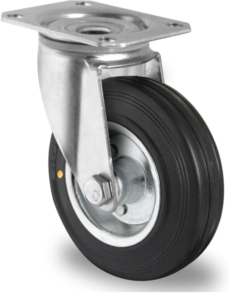 CASCOO Lenkrolle ø 100 mm Serie SWS4 (el. leitfähig) Rollenlager (SBP26W0100SWS4R0NE)