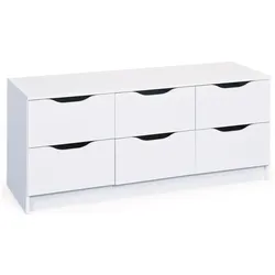 Ebuy24, Kommode + Sideboard, Kommode Wung (122 x 40 x 50 cm)