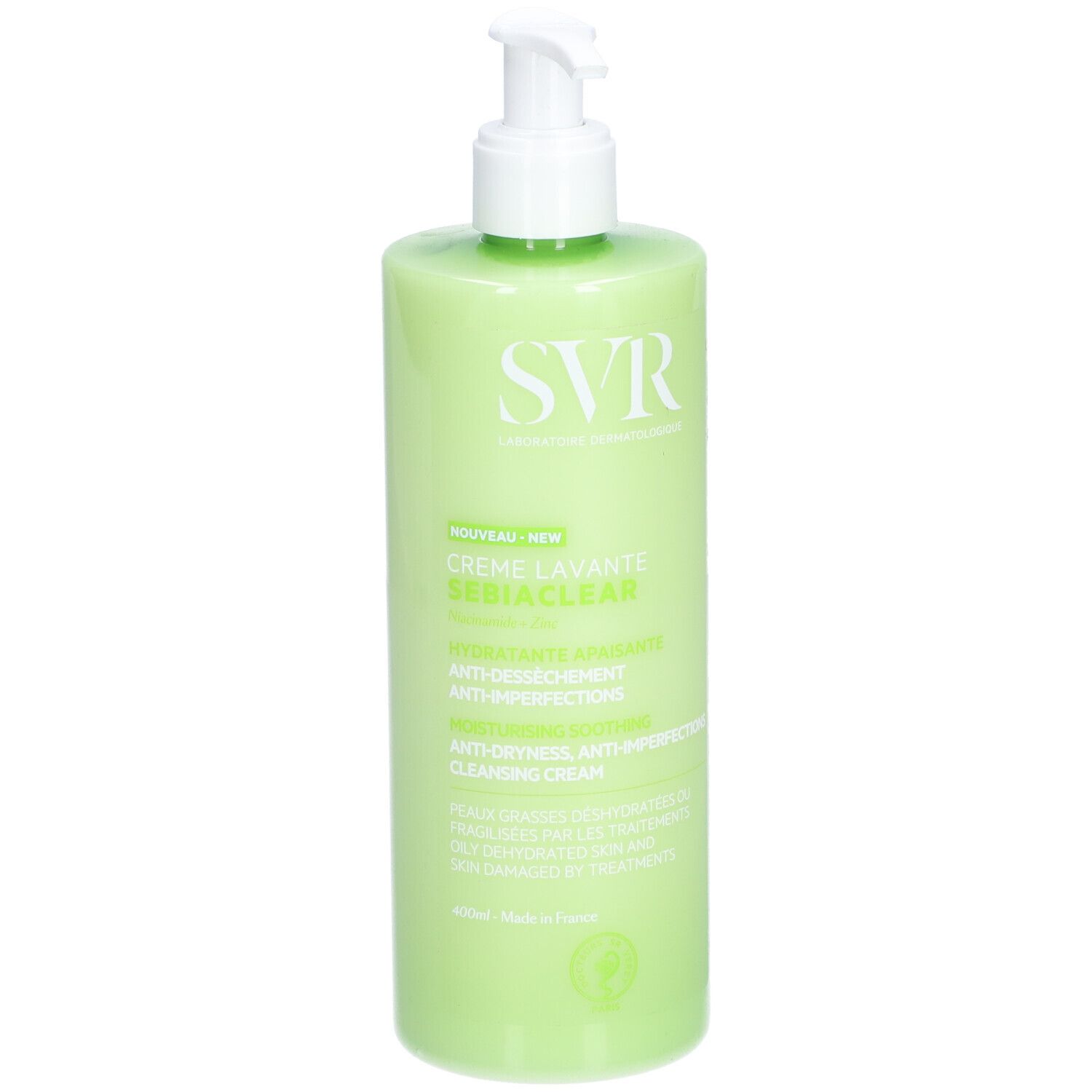 SVR Sebiaclear Reinigingscreme 400 ml Creme