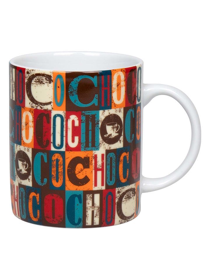 Könitz Tasse ''Choco Squares'' in Bunt - 300 ml - onesize