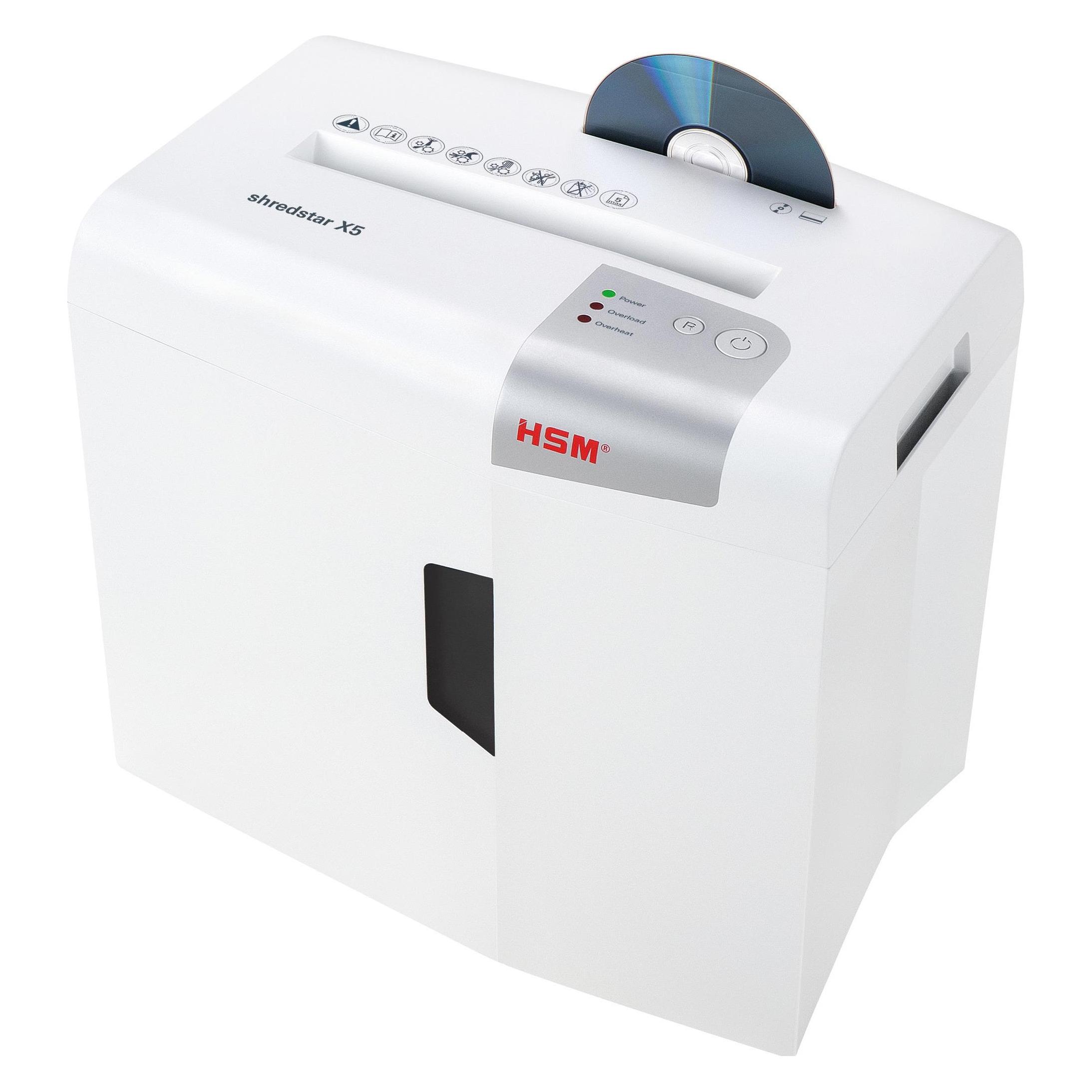 HSM Aktenvernichter SHREDSTAR 1043121 X5 4,5x30mm (Partikelschnitt) (1043121)