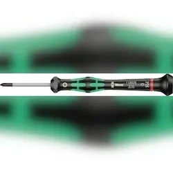 Wera 2050 05118026001 Elektronik- u. Feinmechanik Kreuzschlitz-Schraubendreher PH 0 Klingenlänge: 40