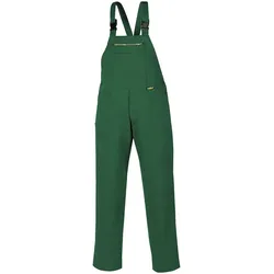 Latzhose 290g/m2 "BASIC" Baumwolle - 110 - grün