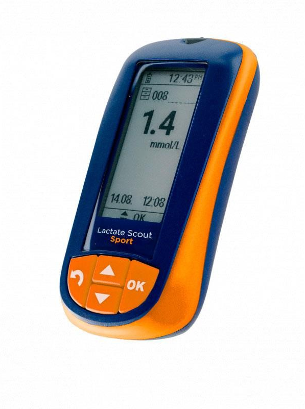 Analisador de Lactate Scout Sport Start: resultados em 10 segundos e saca de transporte