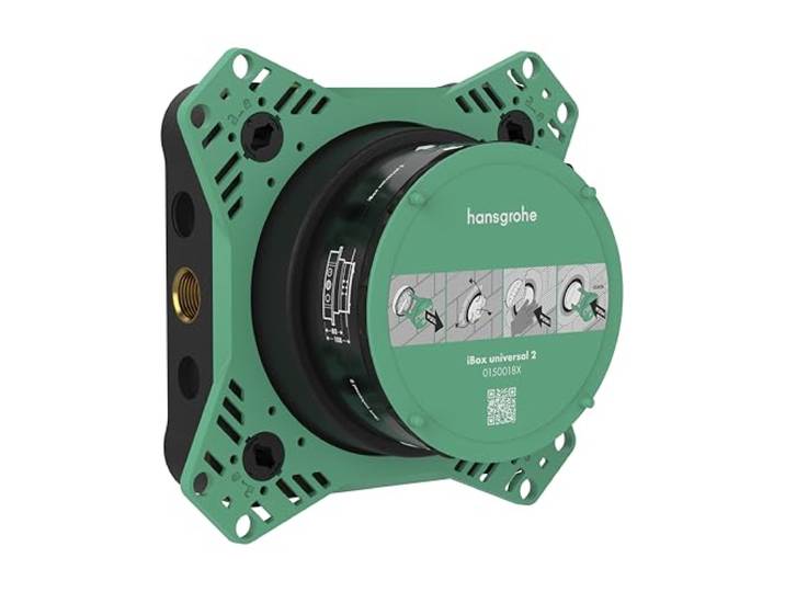 hansgrohe iBox universal 2 - Corps d'encastrement compatible avec toutes les nouvelles robinetteries douche et bain/douche mécaniques et thermostatiques encastrées (à partir de 2023)