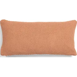 Nordic Knit Kissen 30 x 60 cm sandfarbig aus Bio-Baumwolle