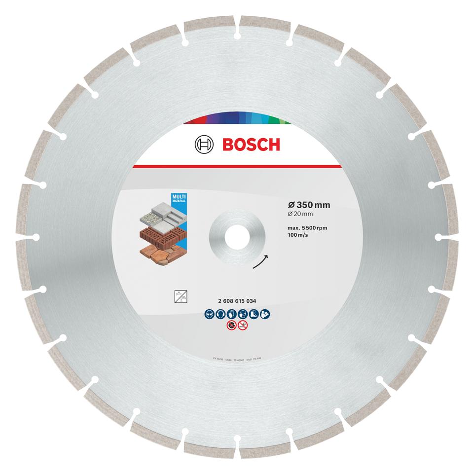 Bosch Professional Zubehör TARCZA DIAMENTOWA * 350x20,0mm SEGMENTOWA ECO UNIVERSAL (2608615034)