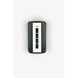 Teckentrup CarTeck Handsender SH4-D black, Nur geeignet für 12.1, 12.2, 20.1, 40.1, 30.1 race. 20.2, 40.2 - schwarz