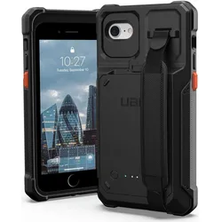 UAG Custodia Protettiva Urban Armor Gear per iPhone SE (Apple iPhone 8, Apple iPhone SE), Smartphone Hülle, Schwarz