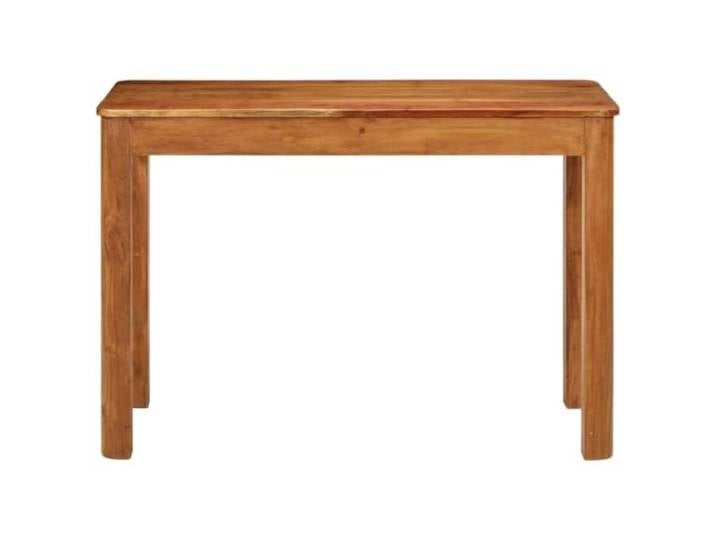 GPUTYGHN Esstisch 110x55x76 cm Massivholz Akazie Massives Akazienholz, stabiler Holzrahmen, robuste Tischplatte, Vintage-Charme, individuelle Maserung