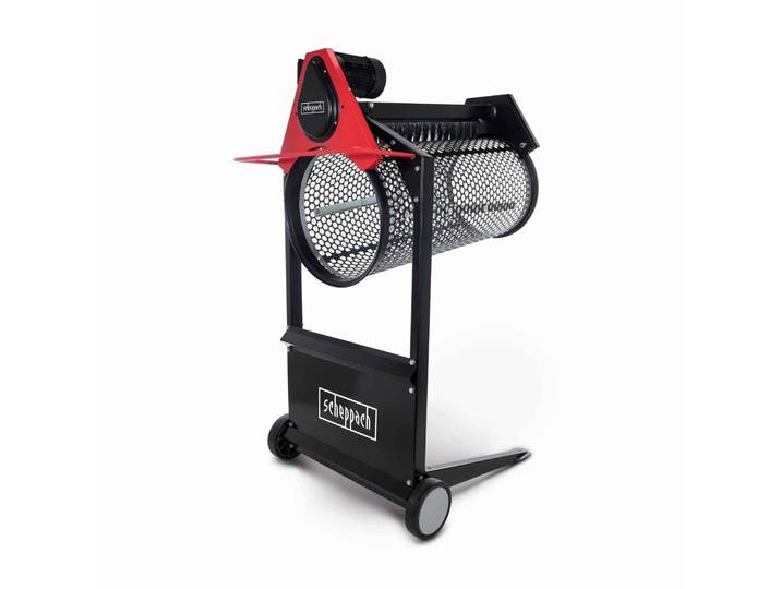 Scheppach Rollsieb RS400 - 230V Siebtrommel 900mm / Ø-400mm neigbare Trommel inkl. Siebeinsatz Erdsieb Gartensieb