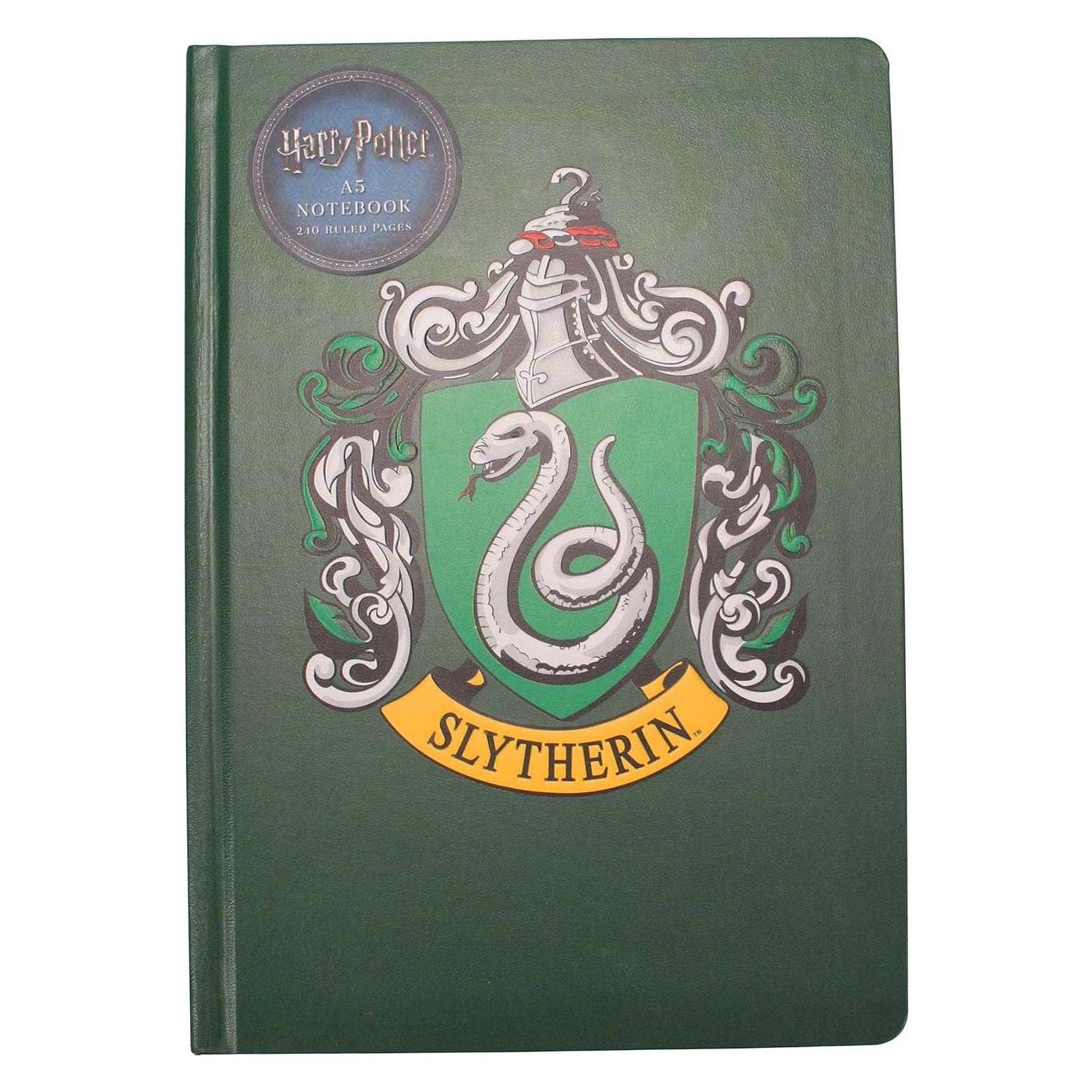 Half Moon Bay Harry Potter: Slytherin A5 Flex Notebook (A5, Liniert, Harter Einband) (NBA5HP63)