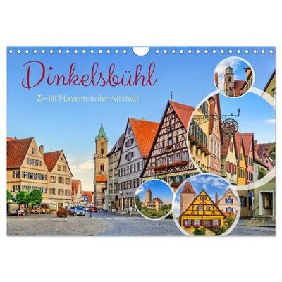 Dinkelsbühl - Zwölf Momente in der Altstadt (Wandkalender 2027 DIN A4 quer), CALVENDO Monatskalender