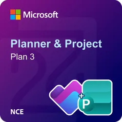 Microsoft Planner and Project Plan 3 (NCE)