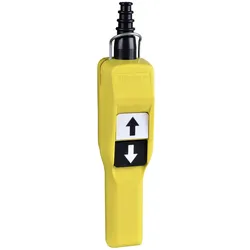 Schneider Electric Hand Pendel-Steuereinheit 2-Funktion, Schalter + Taster, Gelb