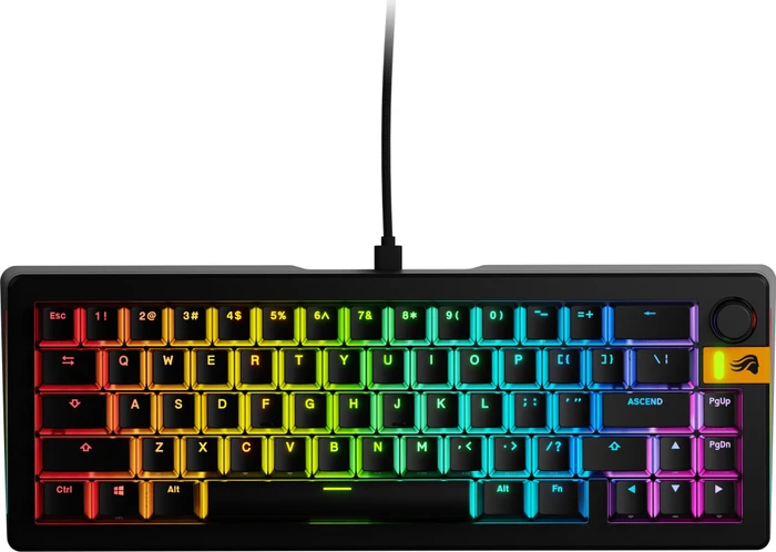 GLORIOUS GMMK 3 HE 65% Prebuilt Wired Black - US