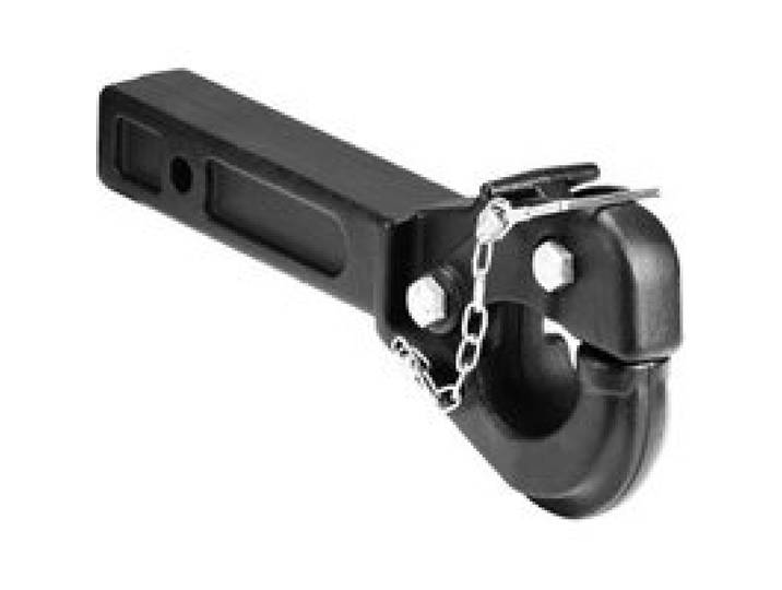 VEVOR Anhängerkupplung, 9070 kg Anhängelast, Bolzenkupplungsempfänger für 50,8 mm Anhängehaken, passend für 63,5-76,2 mm Lünettenring, schwarze Pulverbeschichtung, für verschiedene Anhänger