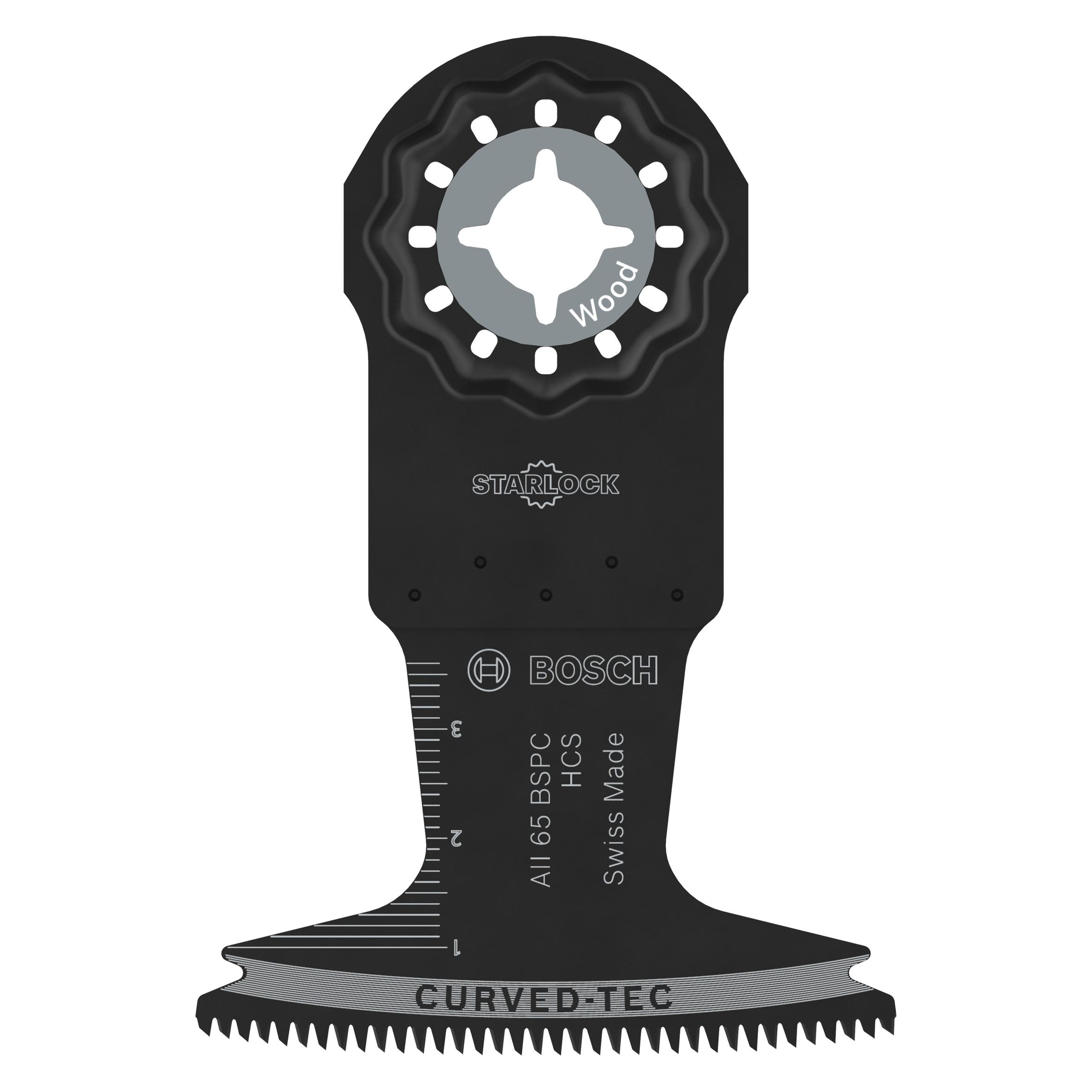 Bosch Professional Zubehör AII 65 BSPC Tauchsägeblatt für Multifunktionswerkzeuge, einzeln verpackt, 25-tlg. (2608669261)