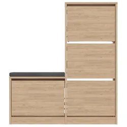 SCHUHSCHRANK 4 Türen L105 cm - Dude