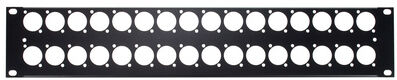 Thon Rack Panel 2U 32XLR