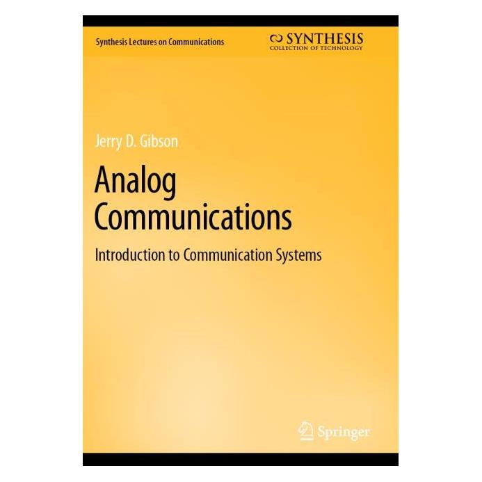 Springer Analog Communications (Englisch, Softcover, Jerry D. Gibson) (57018704)