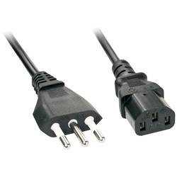 Lindy 30411 0.7m IEC-Netzkabel, Italien