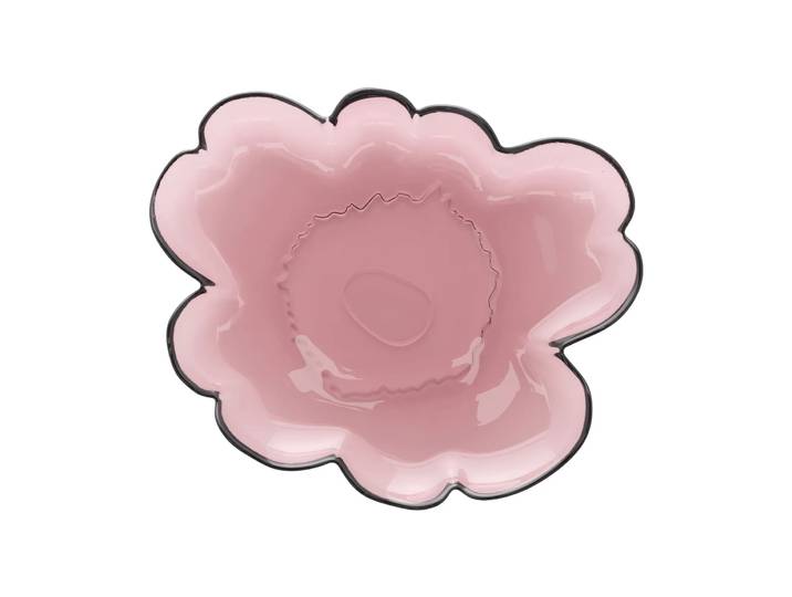Marimekko Assiette en verre Unikko 20 cm Heather