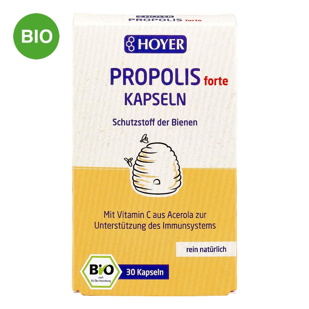 HOYER GmbH Hoyer Propolis forte Kapseln Bio Kapseln 11156633
