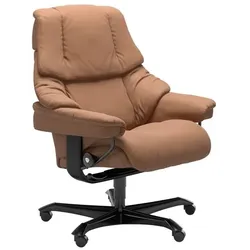 Stressless Bürostuhl Reno Office Leder Braun Batick Latte