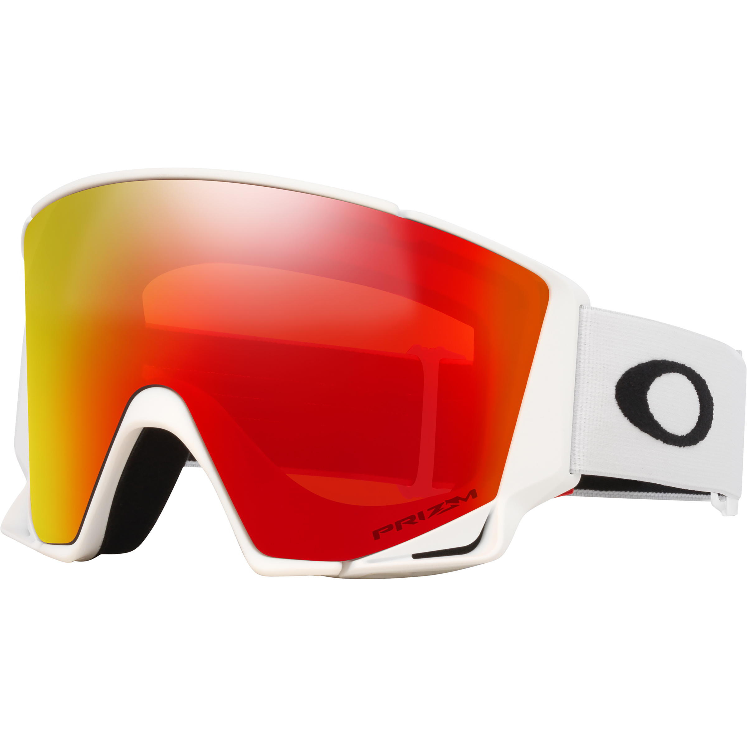 Oakley Flow Scape L Skibrille Skibrillen rot Trekking