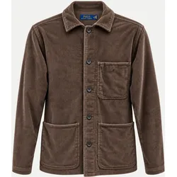 Overshirt aus Cord Braun XL