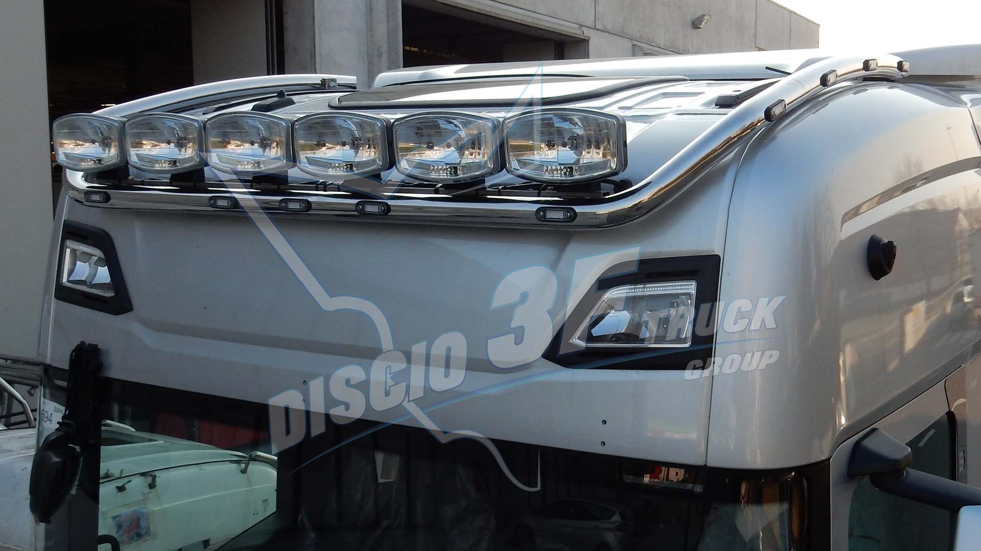Supporto fari XL, Scania N/G