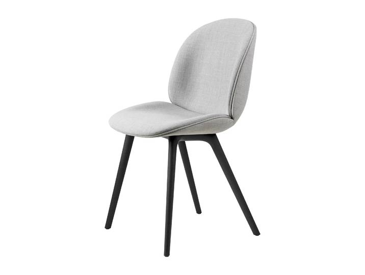 GUBI Beetle dining chair fully upholstered-plastic base Remix 3 nr.123-black