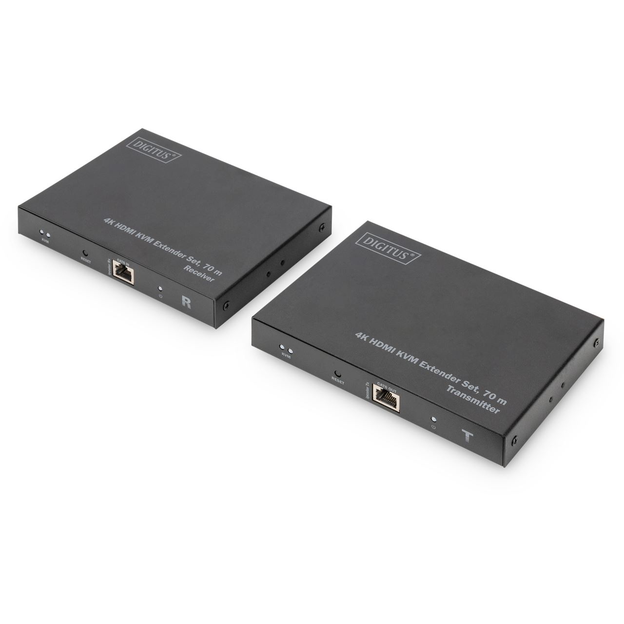 70.00m Digitus HDMI Verlängerungskabel HDMI Typ A Buchse auf HDMI Typ A Buchse Anthrazit 4K