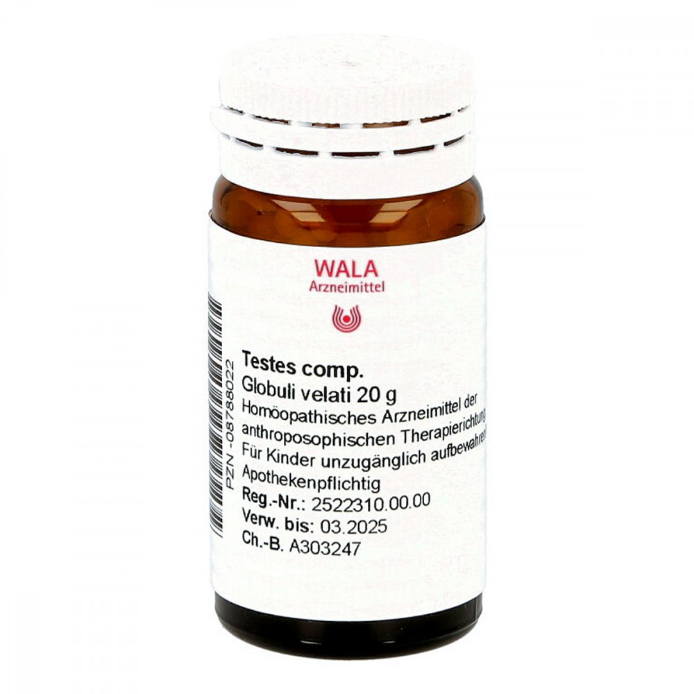 WALA Heilmittel GmbH Testes Comp. Globuli 08788022