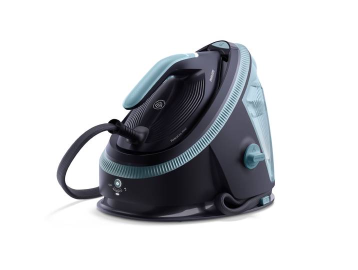 PHILIPS Dampfbügelstation PerfectCare 7000 Series PSG7200/30, PSG7200/20 , blau, Dampfbügelstationen, 2.850 Watt, OptimalTemp & TurboPower-Dampfmotor, 600 gr Dampfstoß, Dampfbügelstation