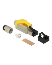 Delock RJ45 Stecker feldkonfektionierbar Cat.6A Metall (86287)