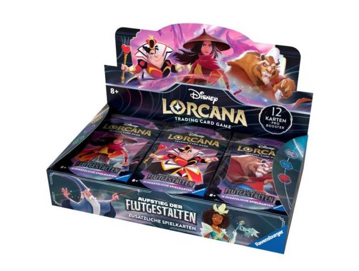 Ravensburger Sammelkarte Disney Lorcana: Aufstieg der Flutgestalten - Display mit 24 Booster Pa