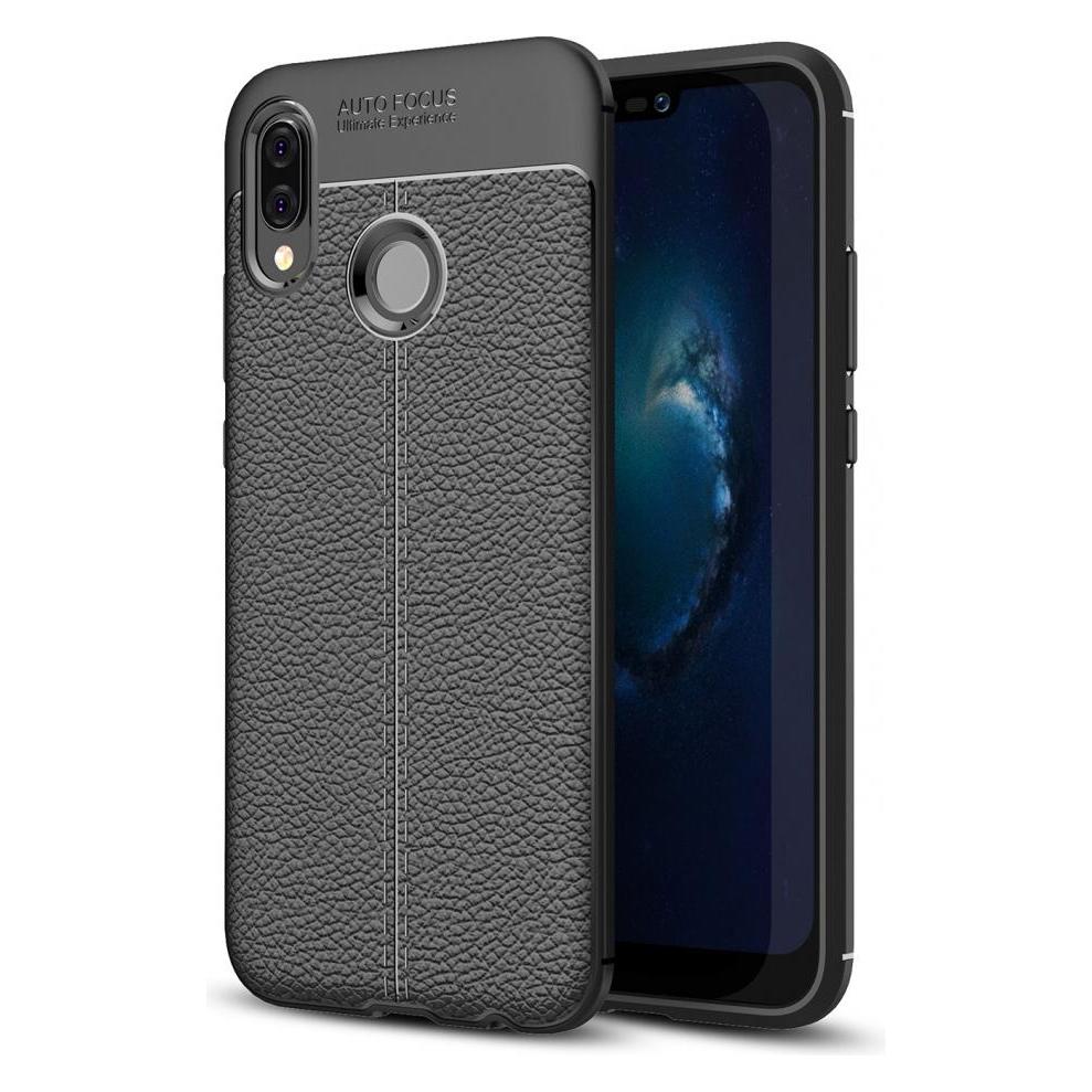 Screenguard Leather Design TPU Cover (Huawei P20 Lite) (00024617)
