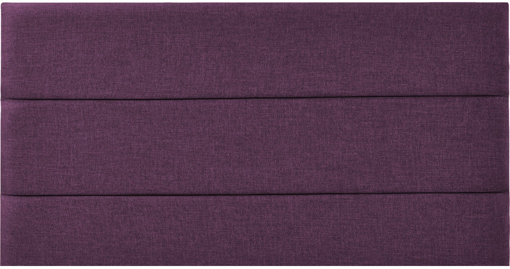 17 Stories Francisk Upholstered Velvet Headboard Purple Kingsize (5')